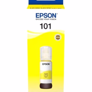 Epson 101 EcoTank Ink Bottle, Yellow Ink for Printer Refill, 70ml