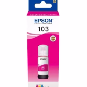 Epson 103 Ecotank Ink Bottle, Magenta Ink For Printer Refill, 65ml
