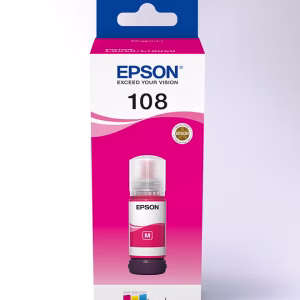 Epson 108 EcoTank Magenta ink bottle