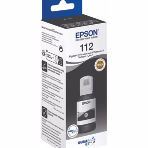 Epson 112 ecotank pigment black ink bottle