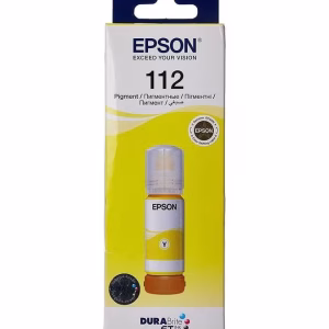 Epson 112 EcoTank Pigment Yellow ink bottle