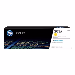 Hp 203A Hewlett Packard Original Laserjet Color Sphere Toner Cartridge, YELLOW- Cf542A