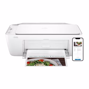 HP DeskJet Ink Advantage 2875 Wireless Print, Copy, Scan, All-in-One Printer - White [60K47C]