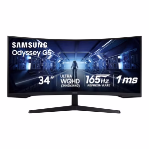 Samsung 34 inch - G5 Odyssey WQHD Gaming Monitor with 1000R Curved Screen