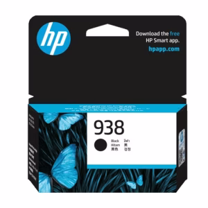 HP 938 Black Original Ink Cartridge | Compactible with HP OfficeJet Pro 9110, 9120, 9130, 9123, 9720 & 9730