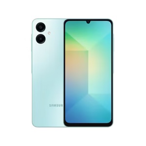 Samsung Galaxy A06 5G, Android Smartphone, Dual SIM Mobile Phone, 4GB RAM, 128GB Storage, Light Green (UAE Version)