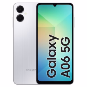 Samsung Galaxy A06 5G, Android Smartphone, Dual SIM Mobile Phone, 4GB RAM, 128GB Storage, Light Gray (UAE Version)