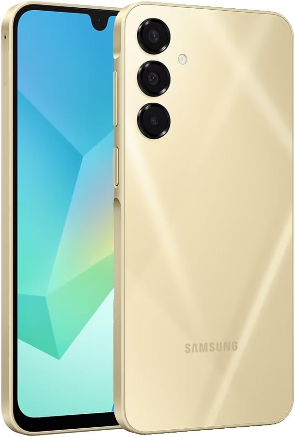 Samsung Galaxy A16 5G (Gold, 8GB RAM, 256GB Storage) | Super AMOLED | 50MP Triple Camera with Ultra Wide Lens | 6 OS & 6 Years Security Updates | IP54 | Tap & Pay | 5000mAh- International - Image 3