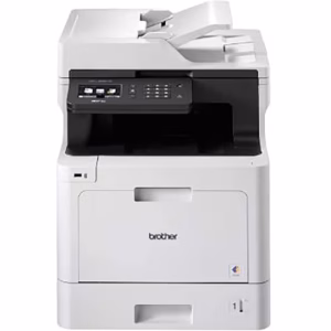 Brother wireless all in one laser printer, mfc-l8690cdw, full color print with advanced duplex & mobile printing, gigabit ethernet, high yield ink toner