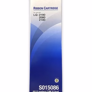 EPSON S015531/S015086 Black Ribbon Cartridge lq-2190