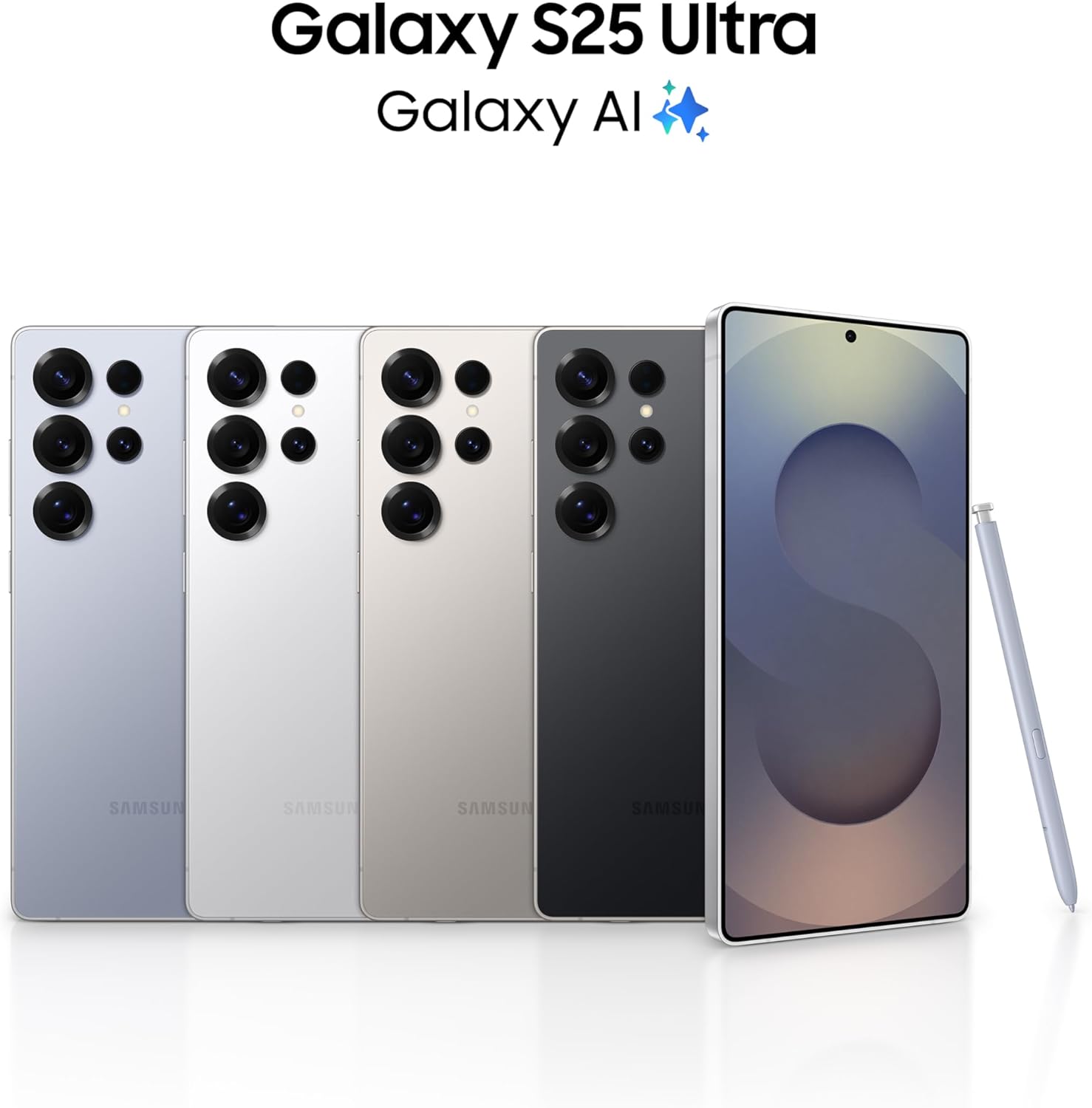 Samsung Galaxy S25 Ultra AI Phone, 512GB Storage, 12GB RAM, Titanium Black, Android Smartphone, 200MP Camera, S Pen, Long Battery Life (UAE Version) - Image 2