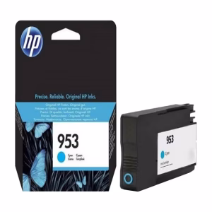 HP F6U12AE 953 Original Ink Cartridge, Cyan, Single Pack